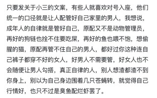 小三的文案如何打动人心（从心理学角度解析）