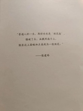 张爱玲经典语录的人生感悟310句