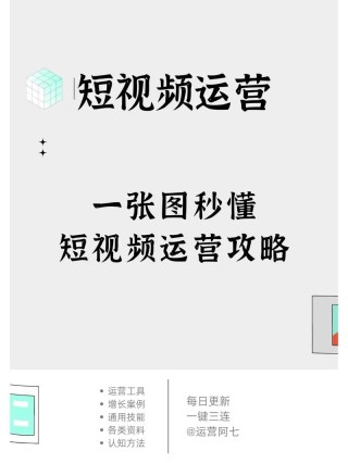 抖音短视频运营，不可不知的10个技巧