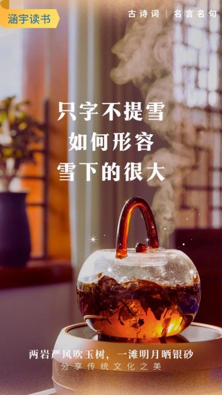 下雪了朋友圈文案唯美配图