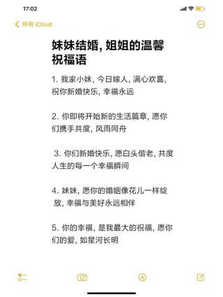 送给姐姐的结婚祝福语