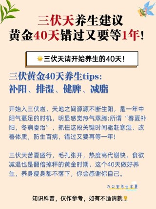 三伏天宣传文案100句