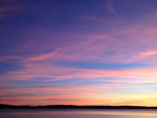 干净治愈的夕阳文案