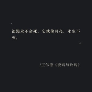 王尔德爱情语录（感受王尔德的浪漫情怀）