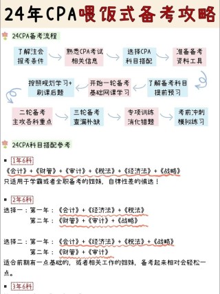 注册会计师考试学习方法