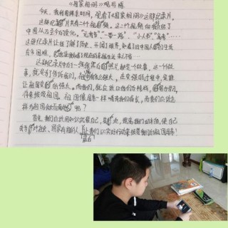 国家相册观后感作文