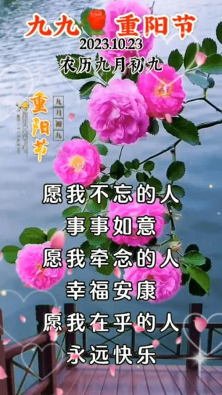 重阳节的微信群发祝福语