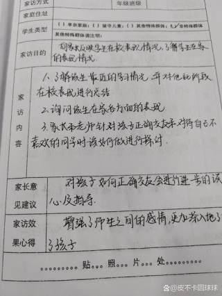 班主任家访总结