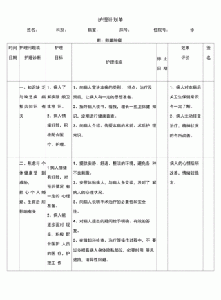 最新医院护理工作计划范文