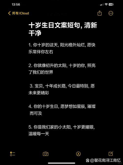 生日文案短句干净240句 第2张