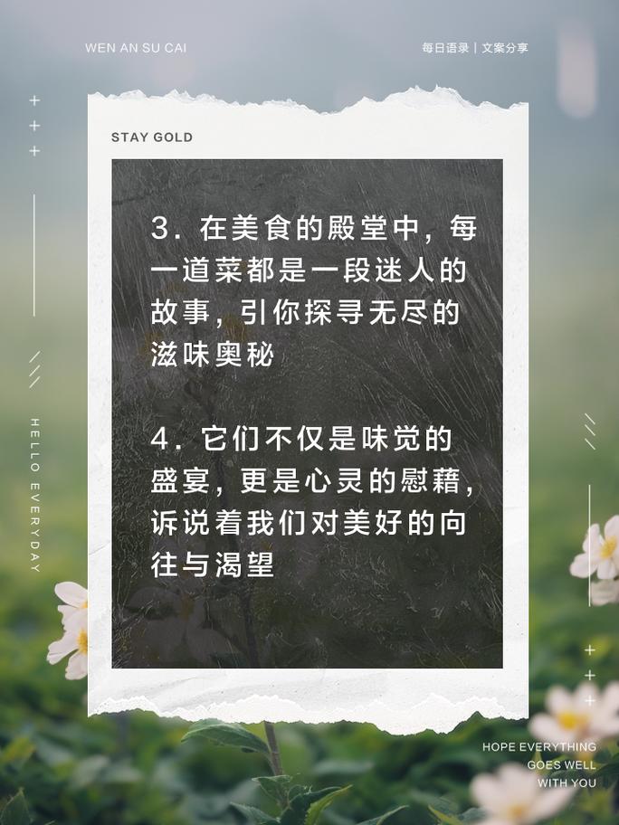 美食节目文案探秘美食背后的故事，你想知道的都在这里 第2张