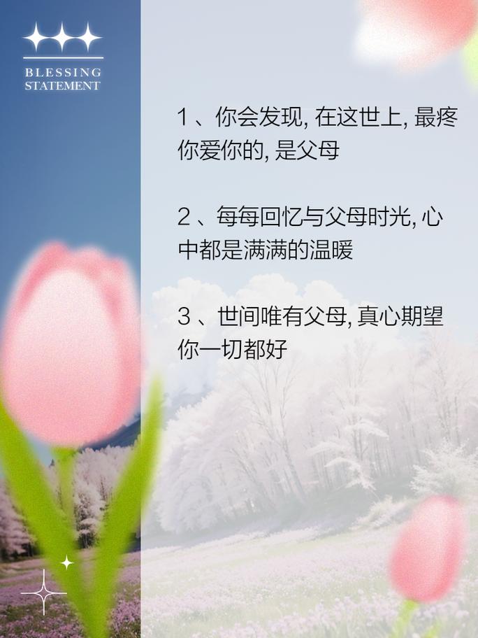 感恩父母的语录，感恩父母的话语让人心灵受到洗礼 第2张