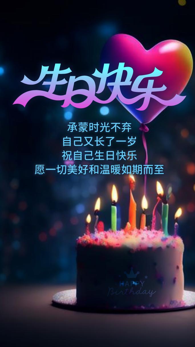 自己生日文案一句话 第3张