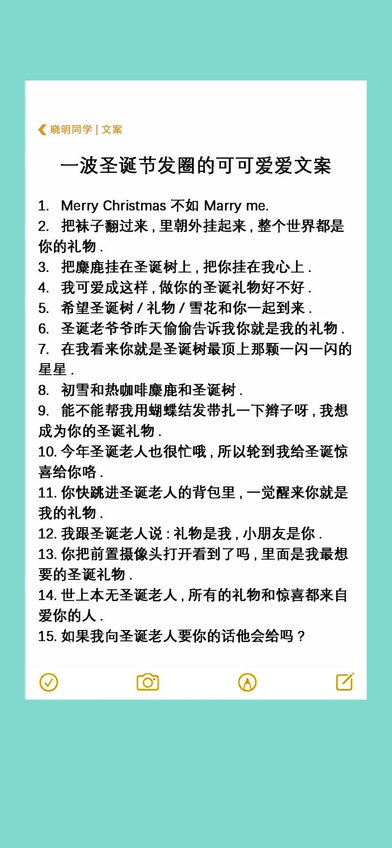 朋友圈圣诞节文案 第2张