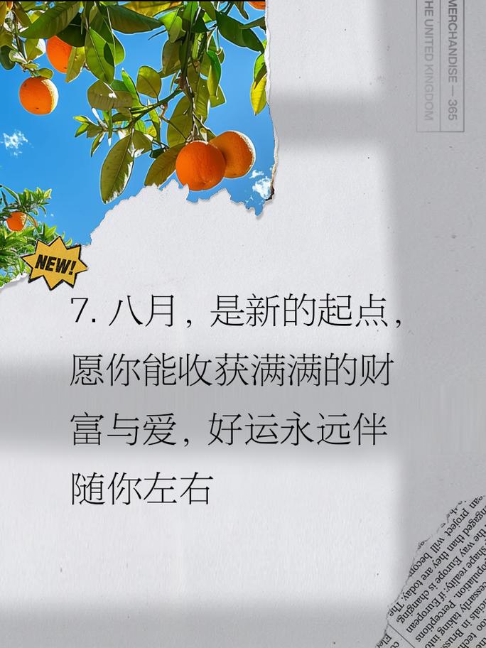 八月你好文案短句干净140句 第3张