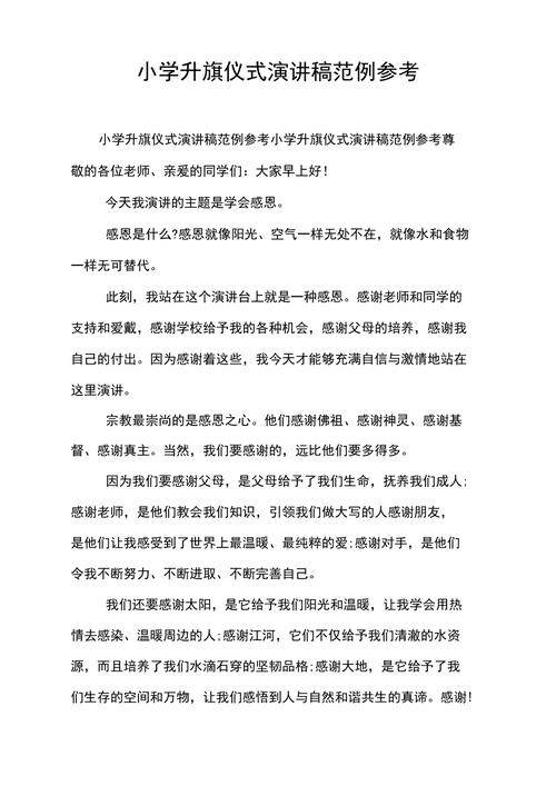 关于升旗仪式的演讲稿精选 第3张