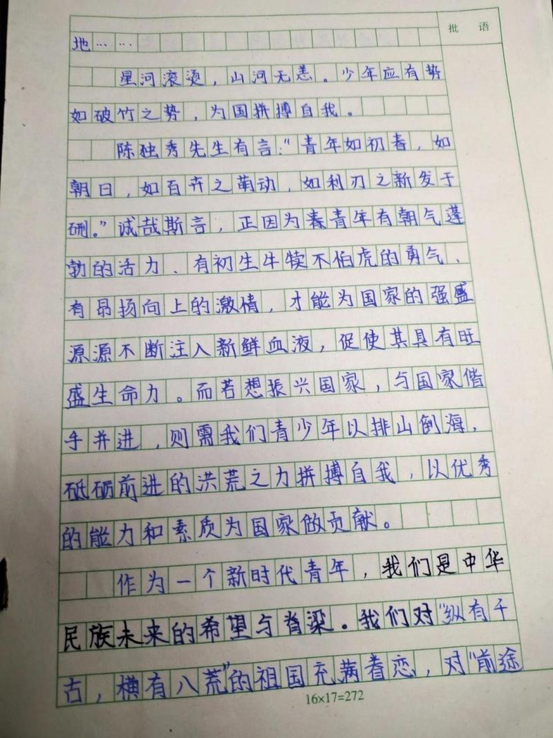 爱国事迹作文600字 第1张