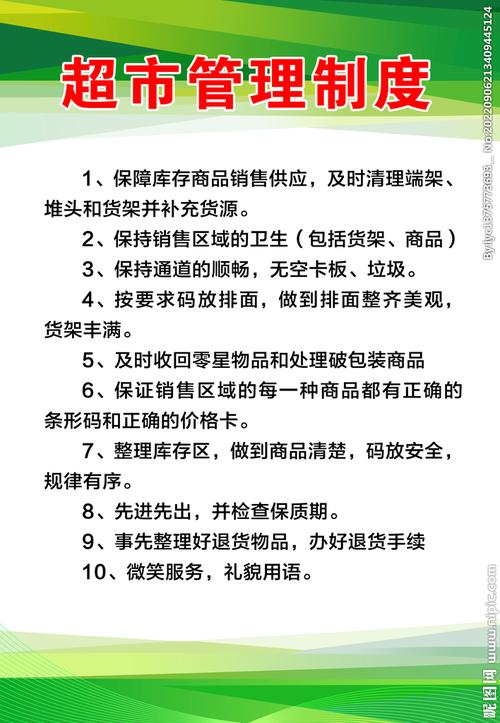 超市管理基本规章制度5篇 第1张