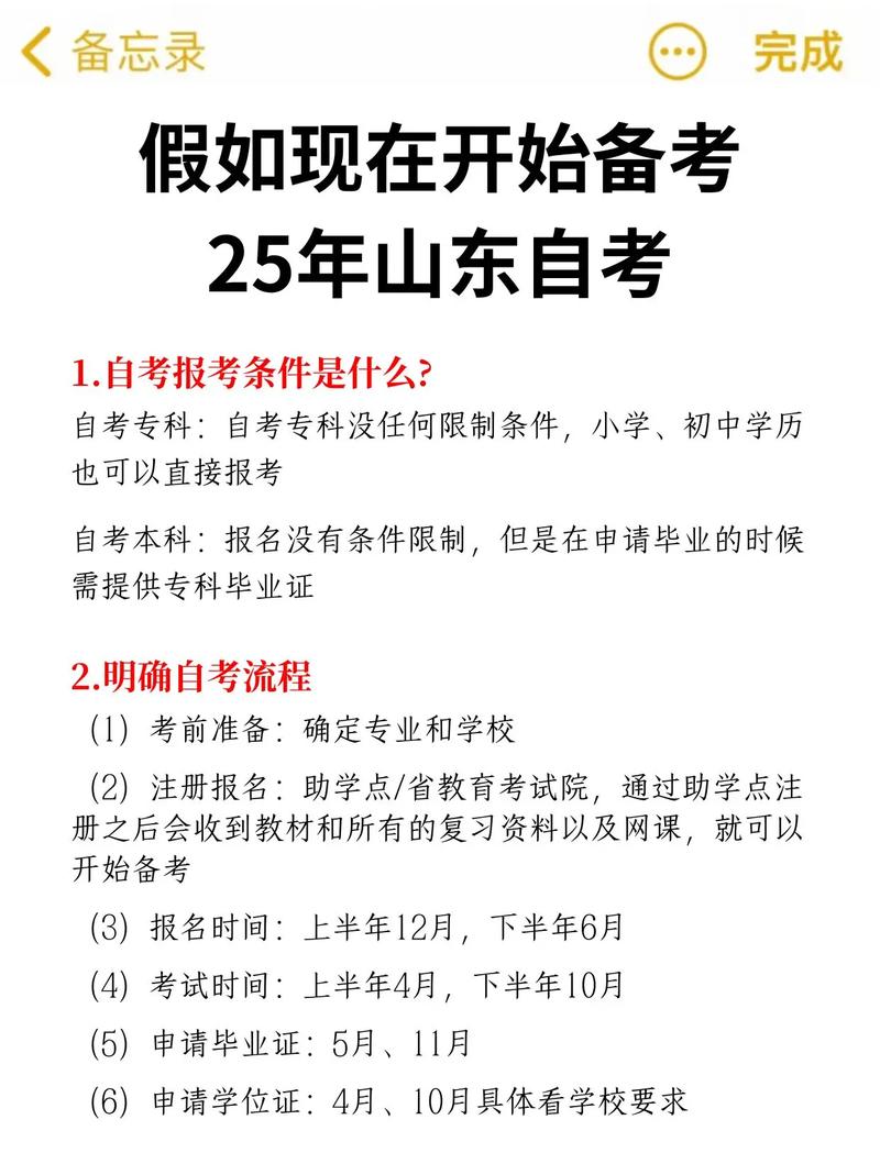 自考本科的条件与要求 第3张