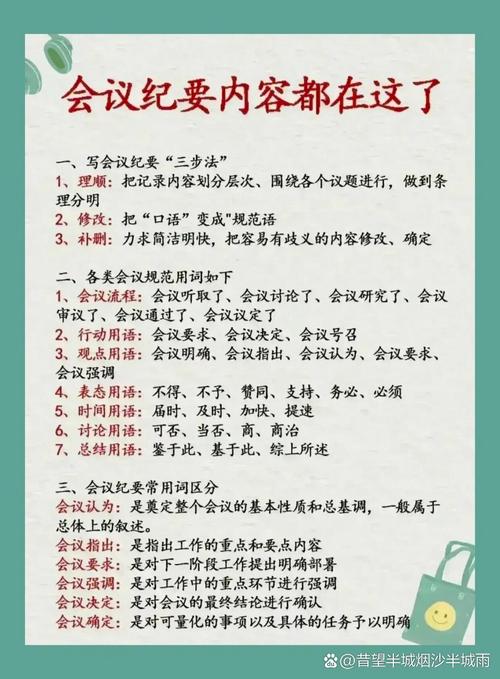 最新有关谈判的会议纪要 第3张