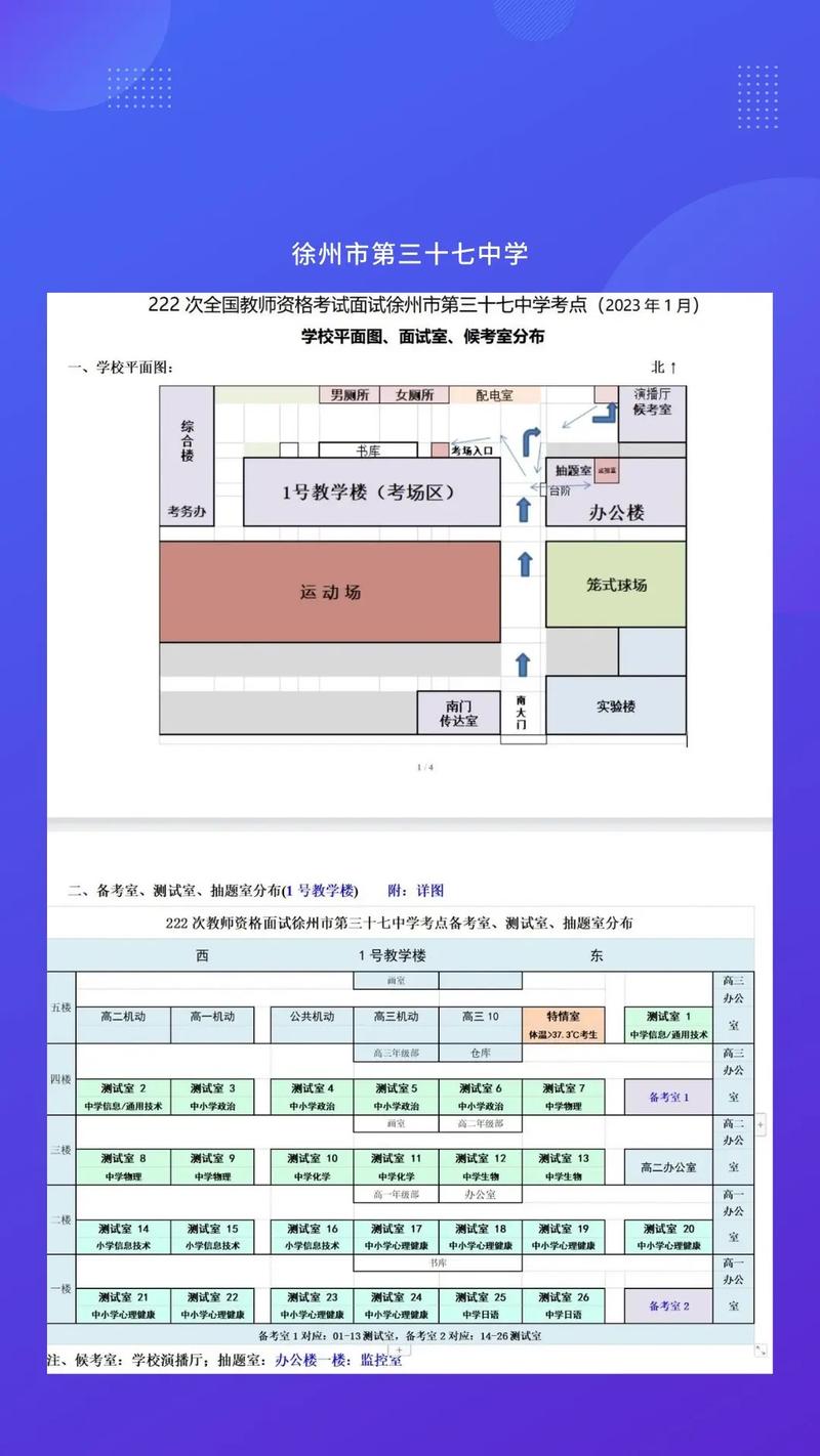 中小学教师资格考试面试过程 第2张