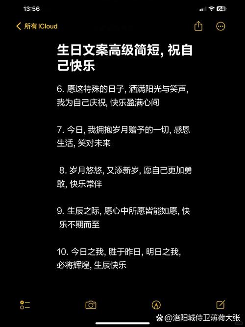 祝自己生日的文案简短180句 第3张