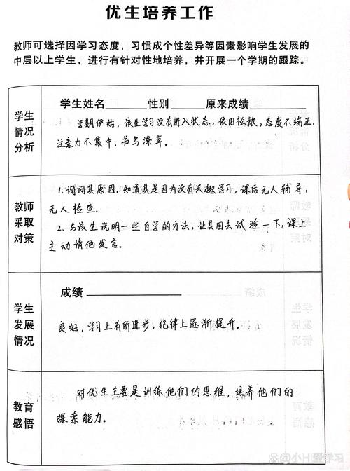 小学语文培优辅差计划 第2张