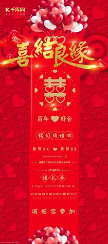 结婚的婚宴海报祝福语 第1张