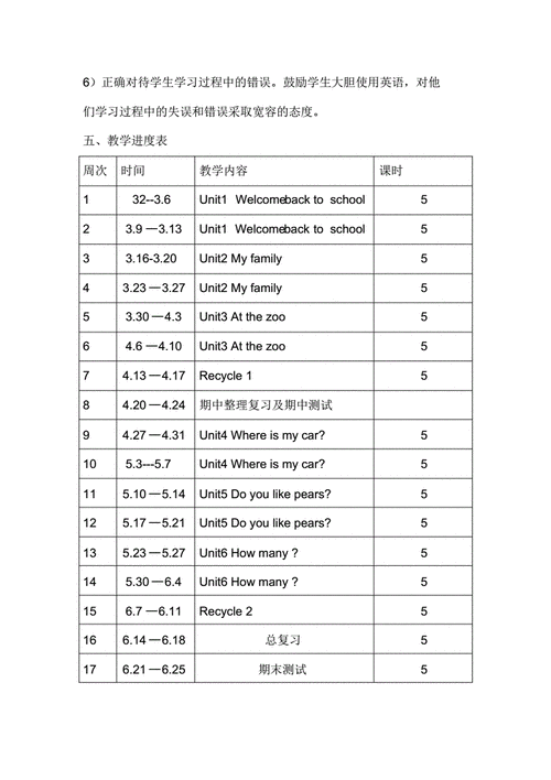 三年级英语工作计划 第1张