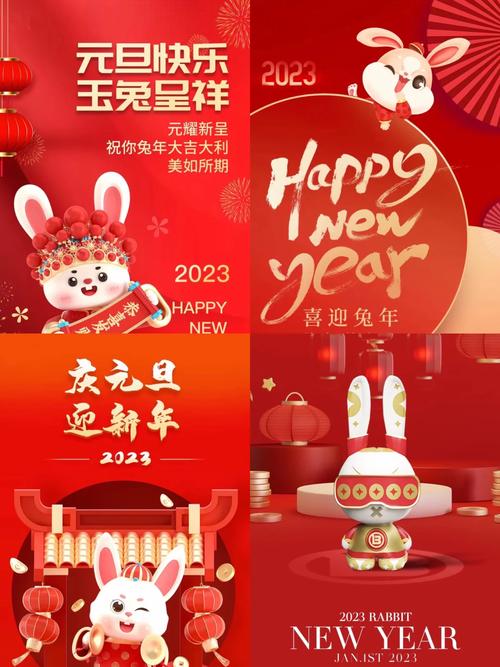 2023兔年元旦节快乐祝福语 第2张