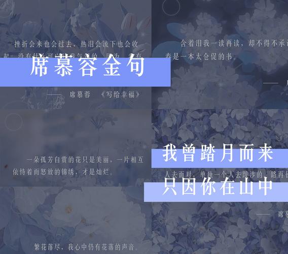 席慕容经典语录优选 第3张