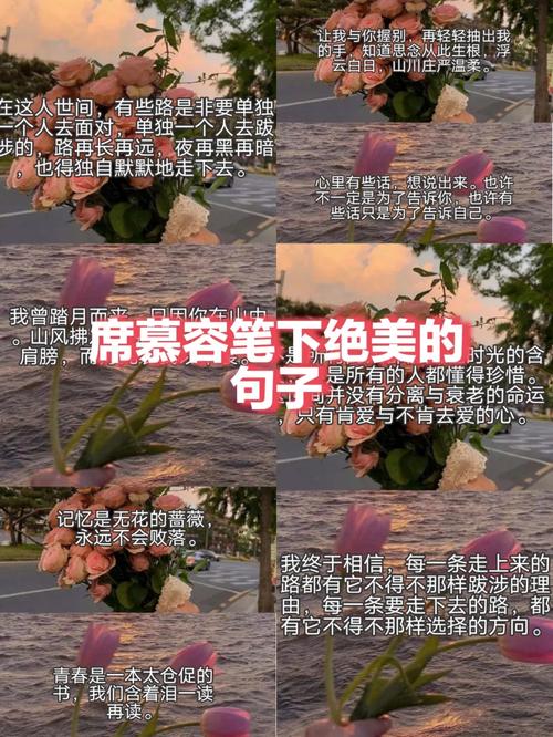 席慕容经典语录(集锦15篇) 第3张