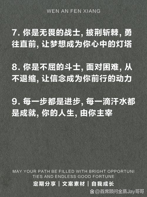 朋友圈励志文案｜点燃人生斗志，成就非凡自我 第2张