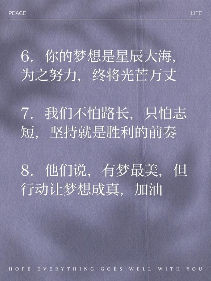 朋友圈励志文案：点燃梦想，释放正能量 第2张