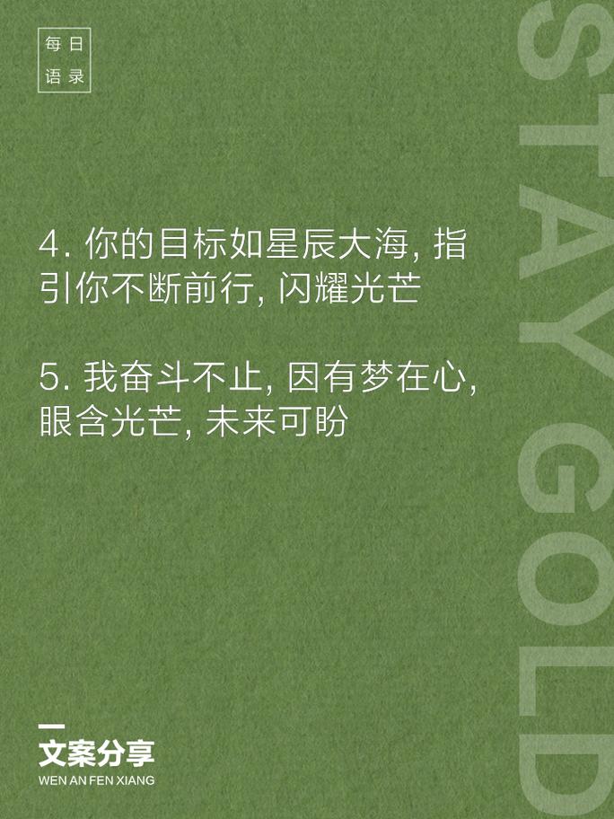 朋友圈的励志文案：点燃你的梦想，照亮你的前行之路 第3张