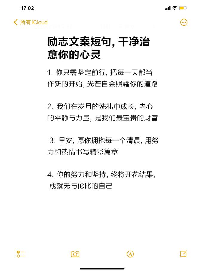 提升心灵力量的朋友圈励志文案汇编 第3张