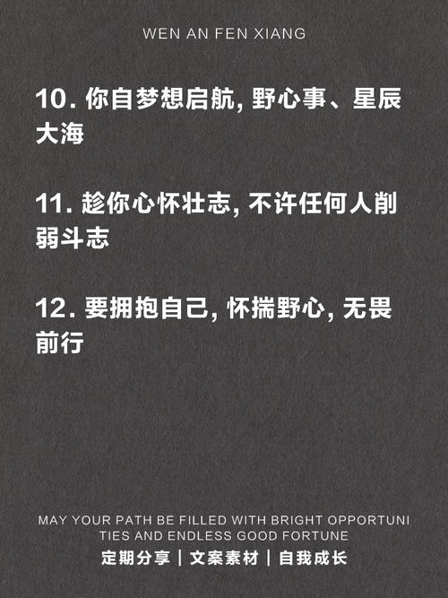 朋友圈励志文案：点燃你的灵感，激发你的斗志 第2张