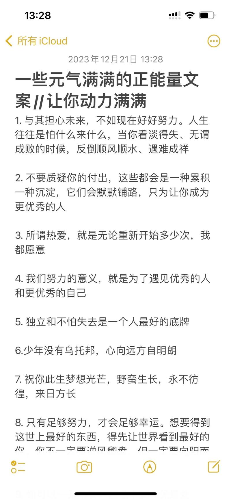 点燃你的斗志！20条朋友圈励志文案让你元气满满 第3张