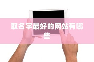 取名字最好的网站有哪些