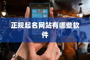 正规起名网站有哪些软件