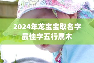 2024年龙宝宝取名字最佳字五行属木  第1张