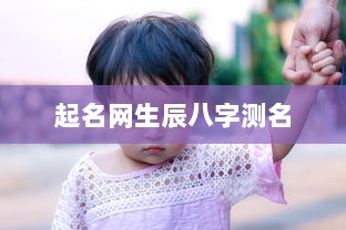 起名网生辰八字测名