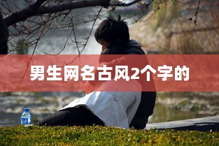 男生网名古风2个字的  第1张 男生网名古风2个字的  第1张