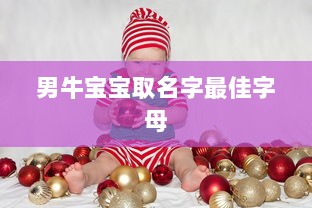 男牛宝宝取名字最佳字母