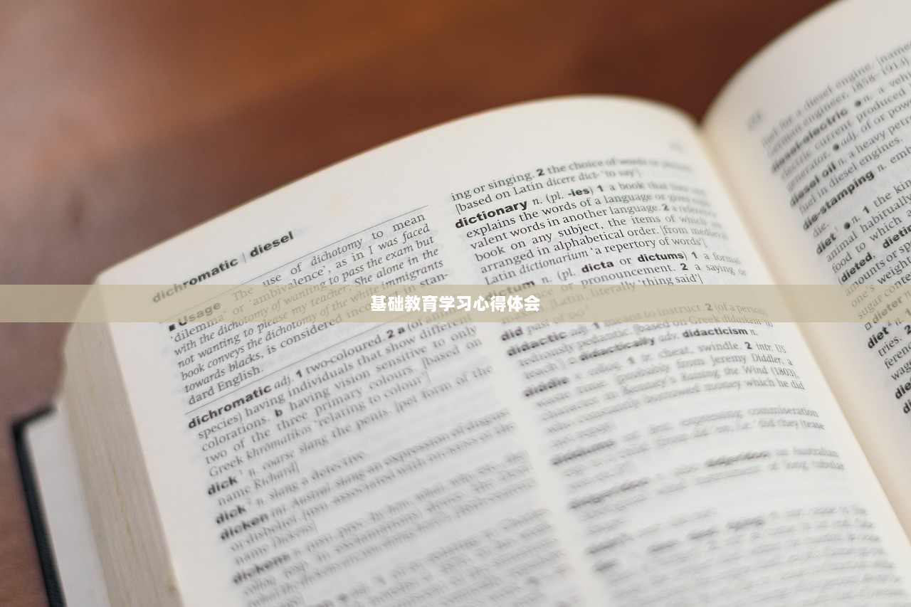 基础教育学习心得体会