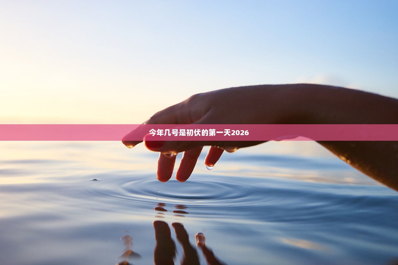 今年几号是初伏的第一天2026