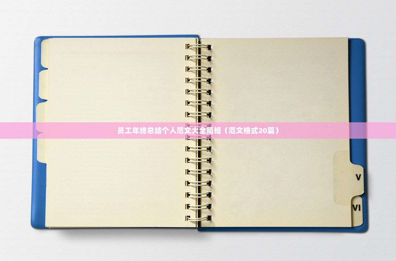 员工年终总结个人范文大全简短（范文格式20篇）