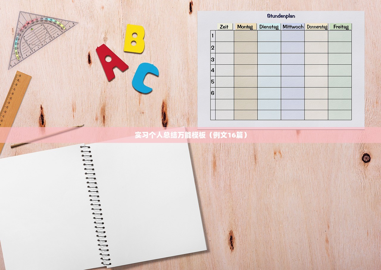 实习个人总结万能模板（例文16篇）