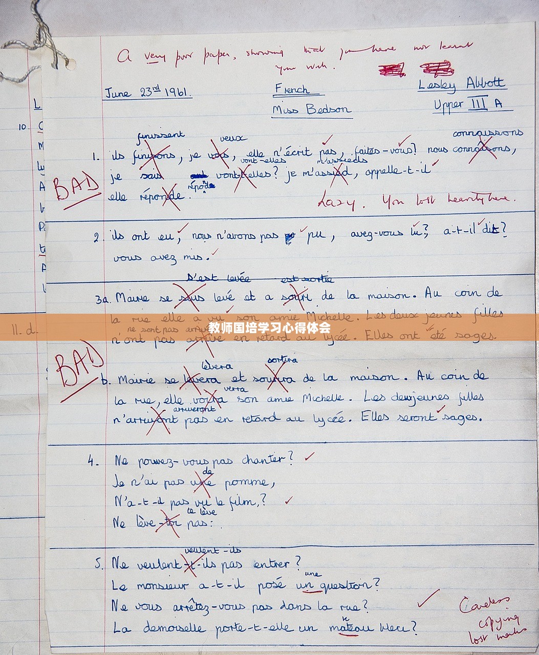 教师国培学习心得体会