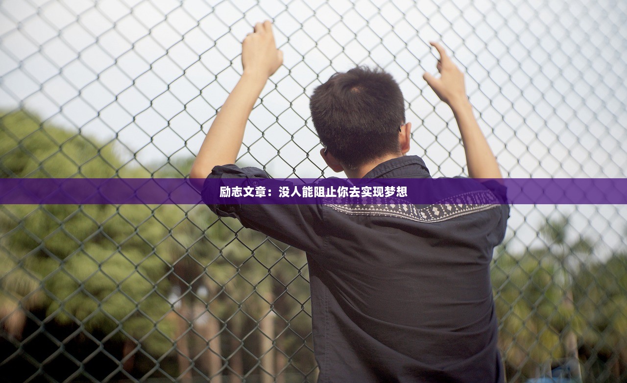 励志文章：没人能阻止你去实现梦想  第1张